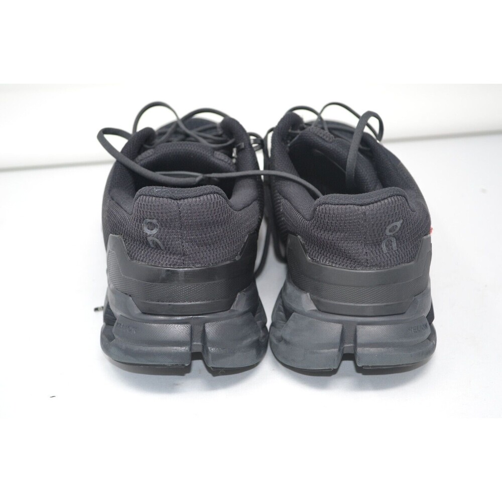 Men's Size 8 - On Cloudflyer All Black Athletic Running Shoe - 21.99225 Lace-Up - Picture 4 of 12